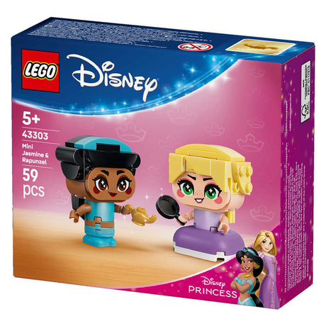 Lego princesas disney 43303 mini jazmín y rapunzel