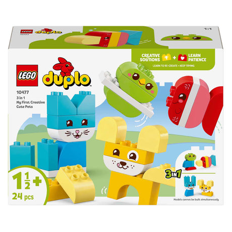 Lego Duplo 10477 3 en 1 Mis primeras mascotas creativas