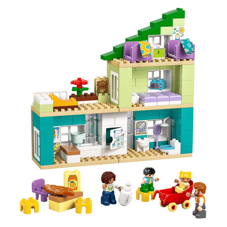 Lego Duplo Town 10470 - casa - 3 en 1 - incluye figuras