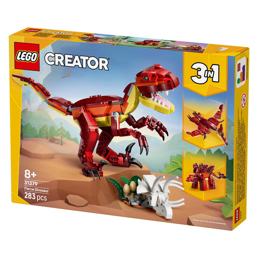 Juguete de construcción Lego dinosaurio feroz (31379)