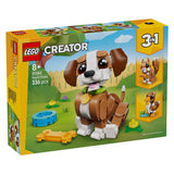 Lego ® Creator 3en1 Lindos animales: Cachorro juguetón - Set de animales - Conviértete en ardilla o pato - 31382