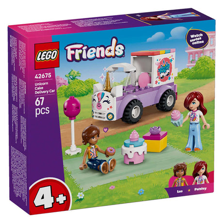 Lego friends 42675 coche de reparto de tartas de unicornio