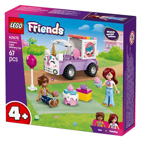 Lego friends 42675 coche de reparto de tartas de unicornio
