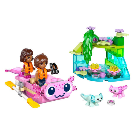 Lego friends juego de construcción de barco de aventuras axolotl - juguete - 42681