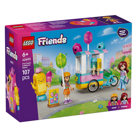 Lego friends 42692 puesto de helados y globos