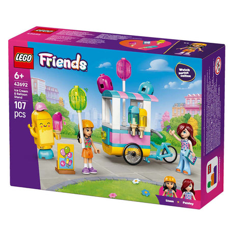 Lego friends 42692 puesto de helados y globos