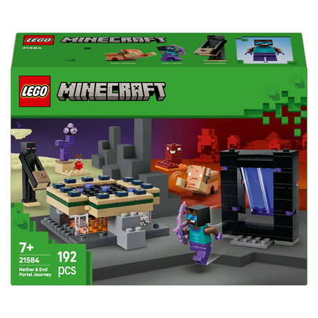 Lego minecraft 21584 viaje al abismo y al portal final