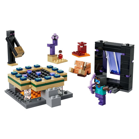 Lego minecraft 21584 viaje al abismo y al portal final