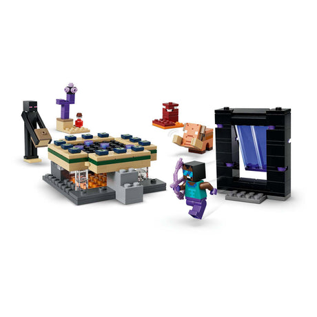 Lego minecraft 21584 viaje al abismo y al portal final