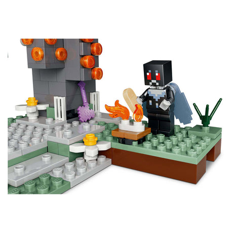 Lego minecraft 21586 el jardín pálido