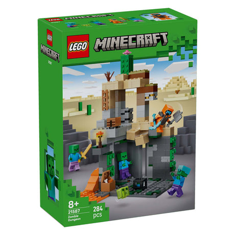 Lego minecraft 21587 mazmorra de zombies