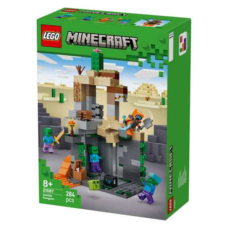 Lego minecraft 21587 mazmorra de zombies