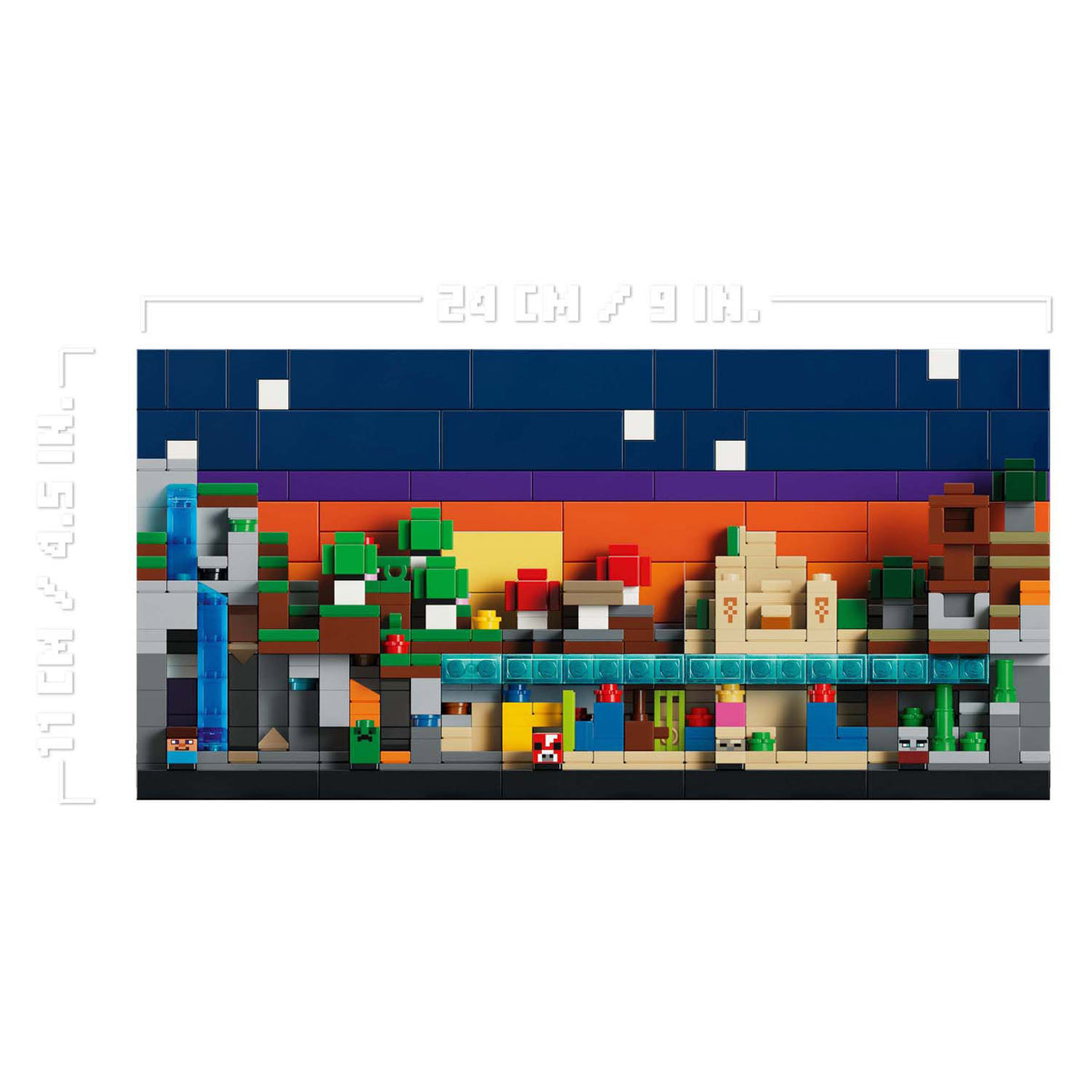 Lego minecraft 21589 mini biomas