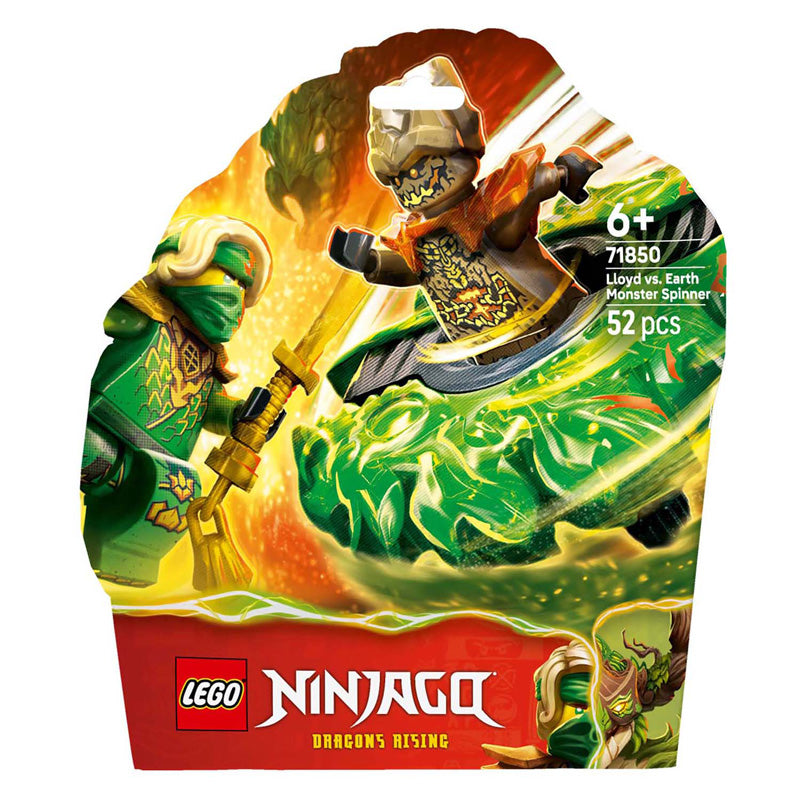 Lego ninjago 71850 lloyd contra el monstruo elemental spinner