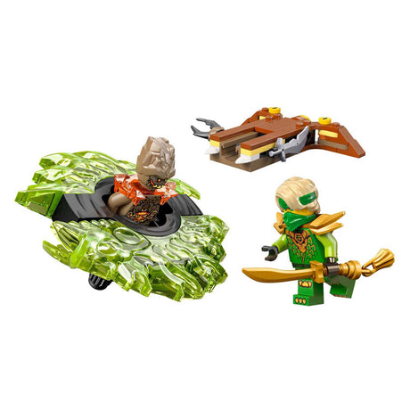 Lego ninjago 71850 lloyd contra el monstruo elemental spinner