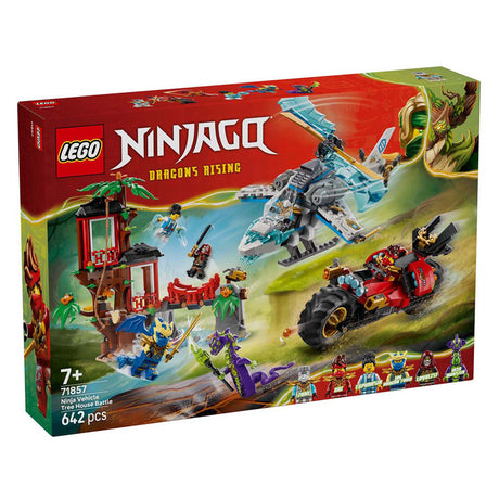 Lego ninjago 71857 vehículos ninja en la casa del árbol