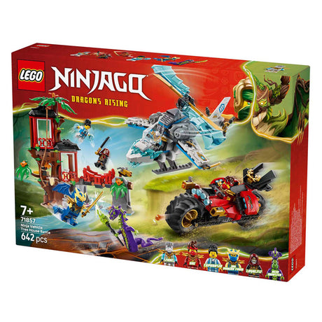 Lego ninjago 71857 vehículos ninja en la casa del árbol