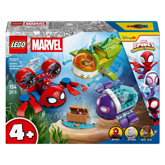 Lego spidey 11207 vehículos submarinos spidey