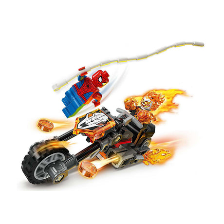Lego super héroes 76335 marvel spider-man vs. moto jinete fantasma