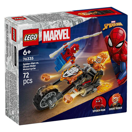 Lego super héroes 76335 marvel spider-man vs. moto jinete fantasma