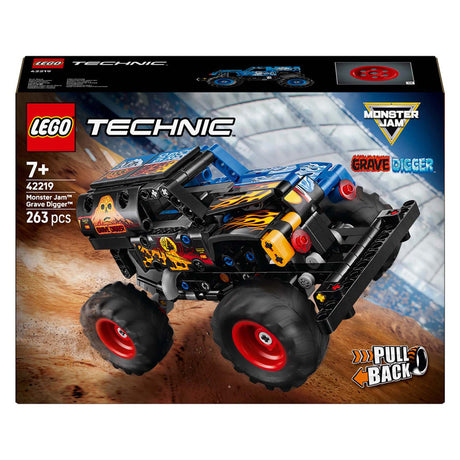 Lego Technic 42219 Monster Jam Grave Digger Fuego y Hielo