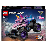 Lego Technic 42220 Monster Jam Sparkle Smash Tirar hacia atrás