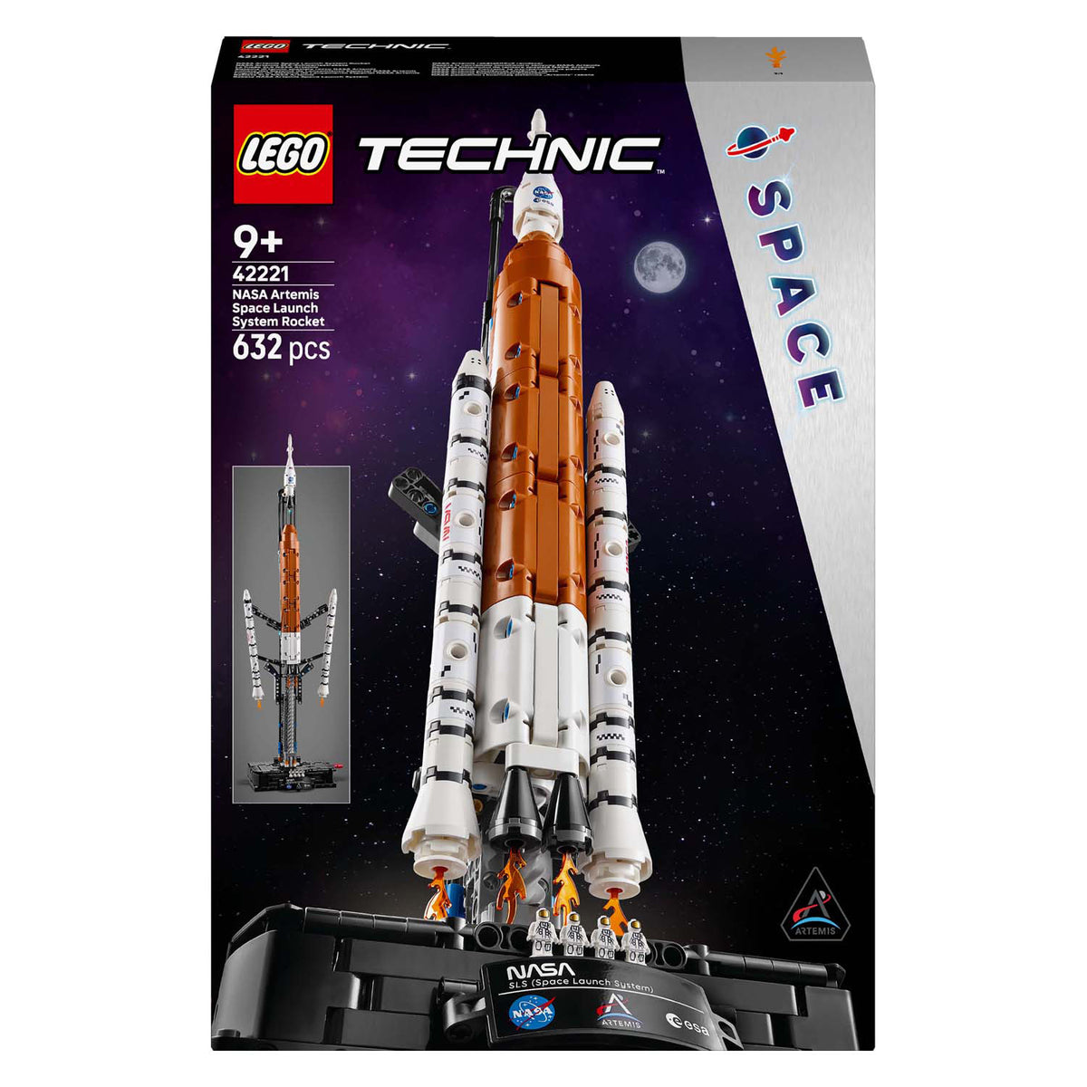 Lego ® technic cohete espacial artemis de la nasa - 42221