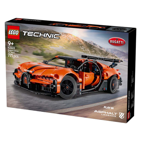 Lego technic 42222 bugatti chiron pur hiperdeportivo deportivo