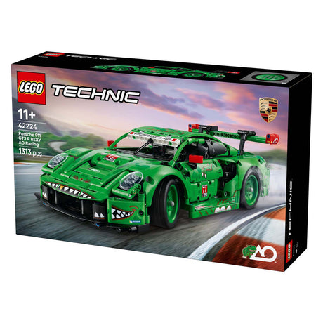 Lego technic 42224 porsche 911 gt3 r rexy ao coche de carreras