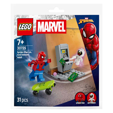 Lego super héroes 30725 spiderman vs atraco anti-veneno
