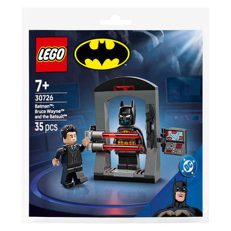 Lego super héroes 30726 batman bruce wayne y el batitraje