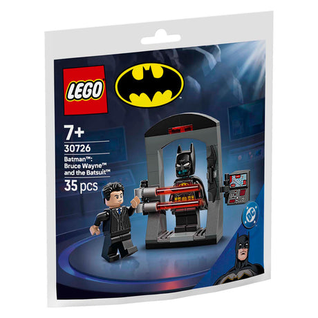 Lego super héroes 30726 batman bruce wayne y el batitraje