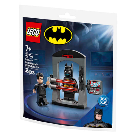 Lego super héroes 30726 batman bruce wayne y el batitraje