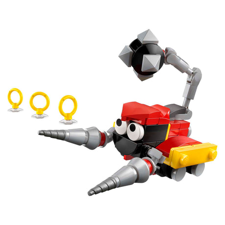Lego sonic the hedgehog - badnik: juguete de construcción skorp (30733)