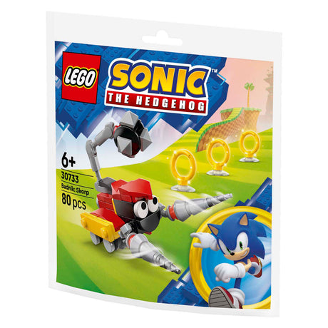 Lego sonic the hedgehog - badnik: juguete de construcción skorp (30733)