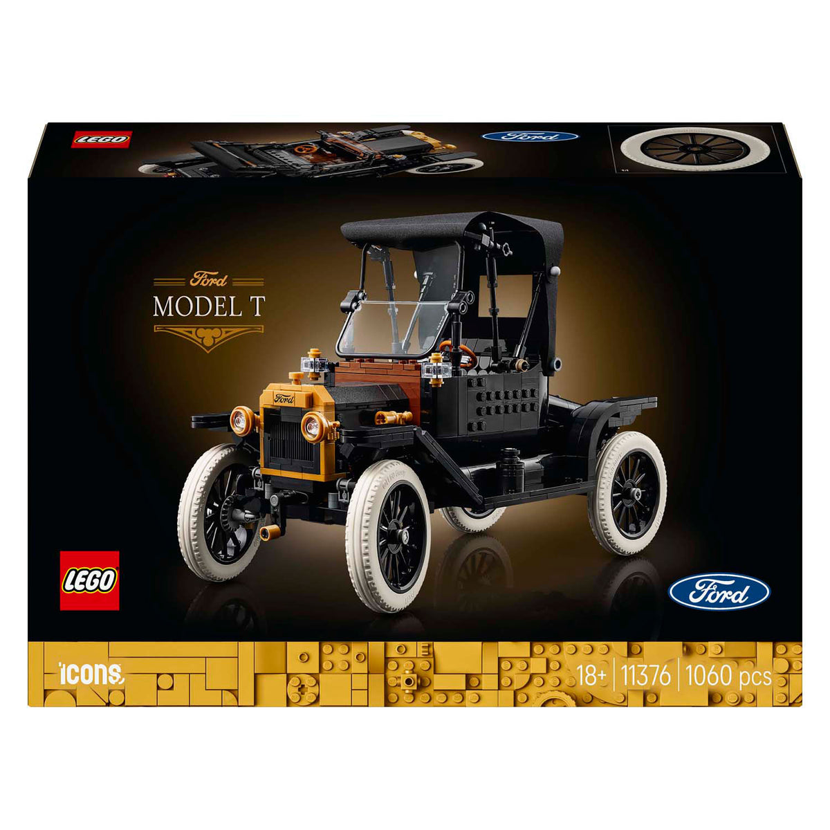 Lego iconos ford modelo t coche clásico - 11376