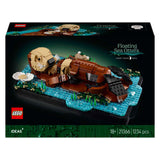 Lego ideas nutrias marinas flotantes - 21366