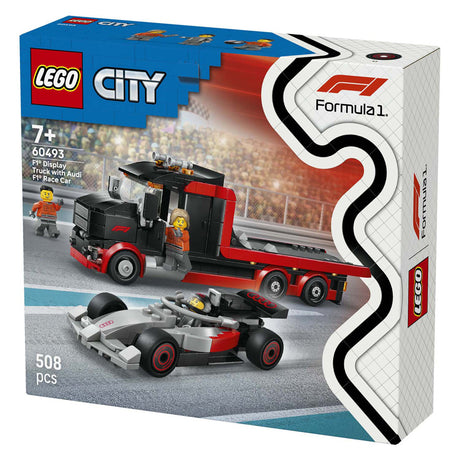 Camión de exhibición Lego ® City F1® con auto de carreras Audi F1® - 60493