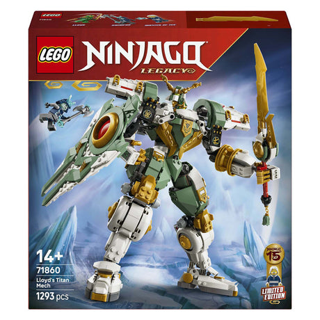 Lego® ninjago® 15º aniversario: juguete mecánico gigante de Lloyd 71860