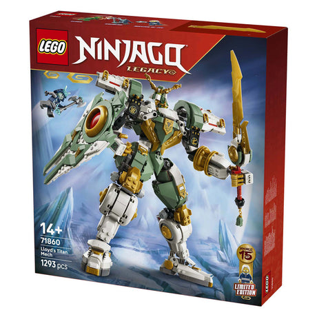 Lego® ninjago® 15º aniversario: juguete mecánico gigante de Lloyd 71860
