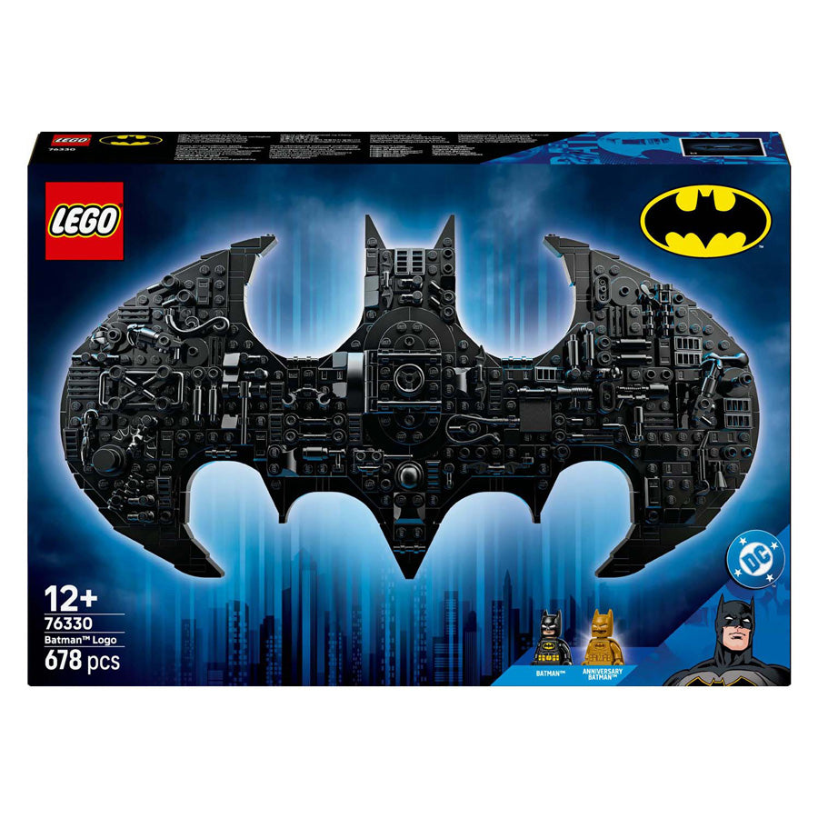 Lego superhéroes 76330 logotipo de batman