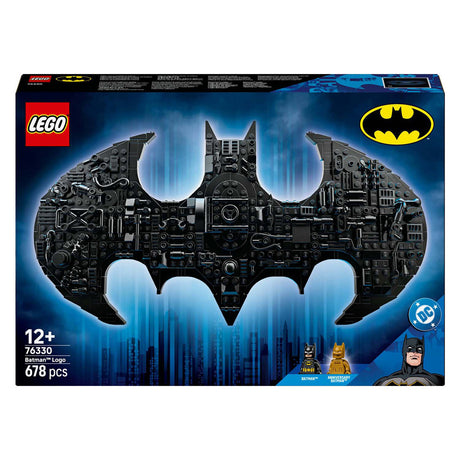 Lego superhéroes 76330 logotipo de batman