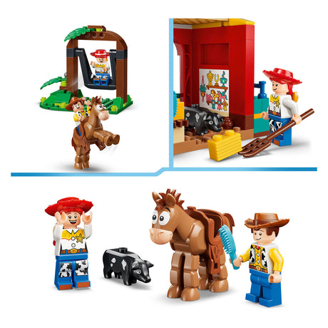 Lego® Disney y Pixar Toy Story 5 Rancho de caballos de Blaze 43304