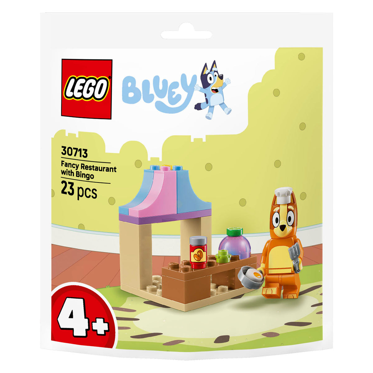 Lego bluey 30713 elegante restaurante con bingo