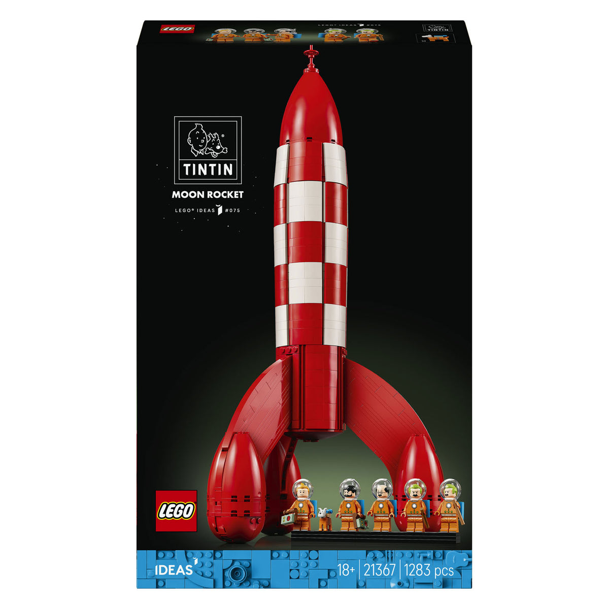Lego ideas tintín cohete lunar - 21367