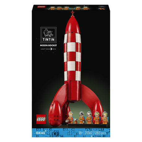 Lego ideas tintín cohete lunar - 21367