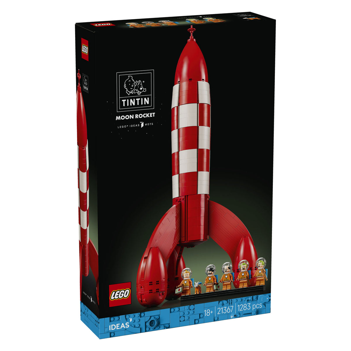 Lego ideas tintín cohete lunar - 21367