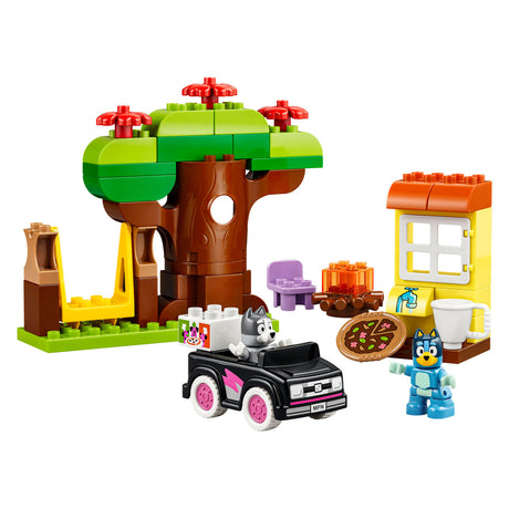 Lego 10469 duplo bluey pizza niñas con muffin y bluey