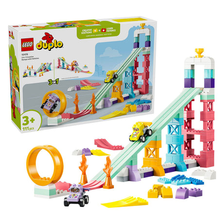 Lego Duplo 10478 Rampas creativas 3 en 1 con vehículos