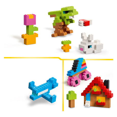 Lego, ladrillos creativos coloridos clásicos, juguetes creativos para manualidades para niños 11045